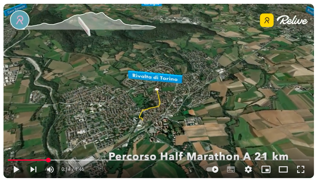 Percorso A 21 Km
